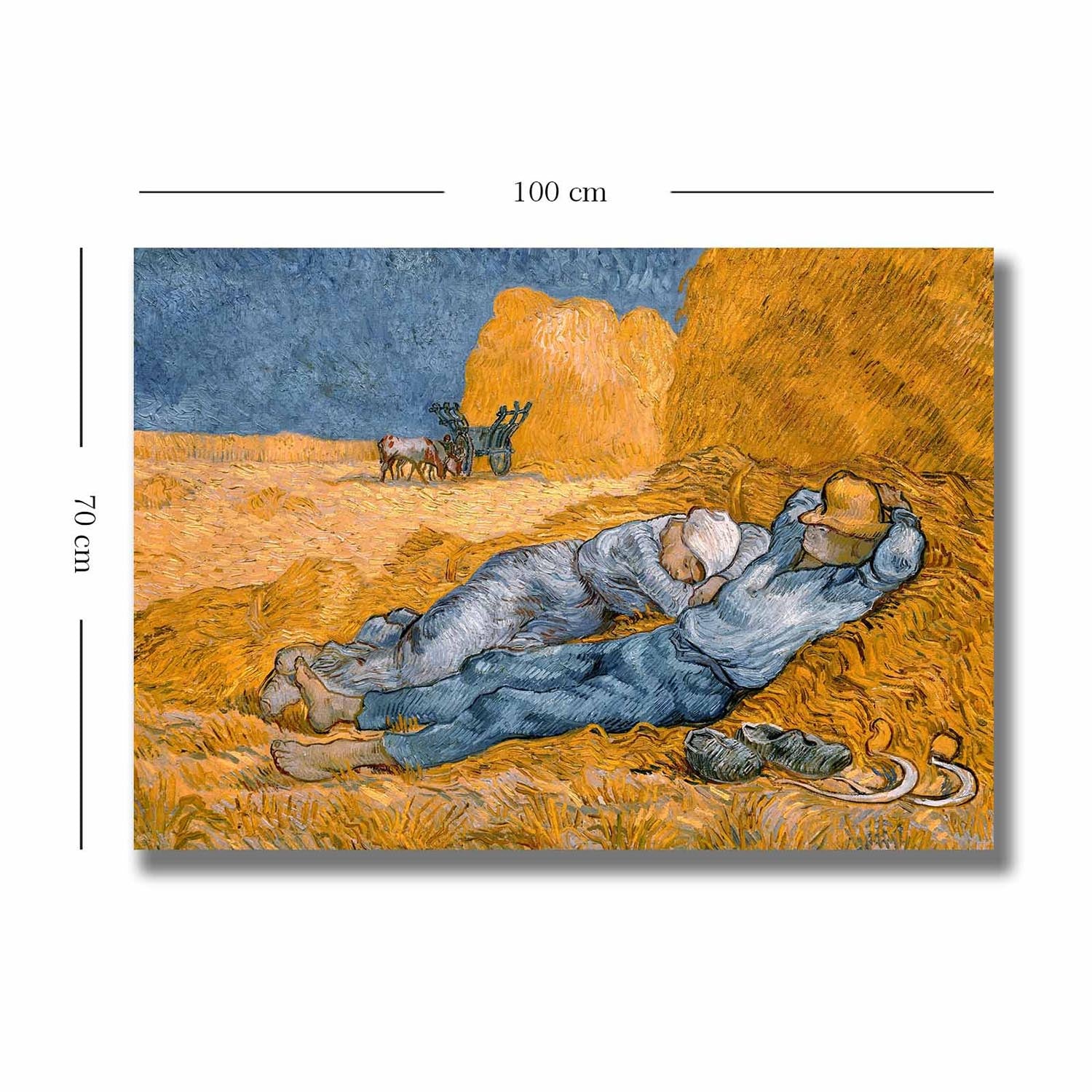 70100VANGOGH062 in Mehrfarbig präsentiert im Onlineshop von KAQTU Design AG. Bild ist von Wallity