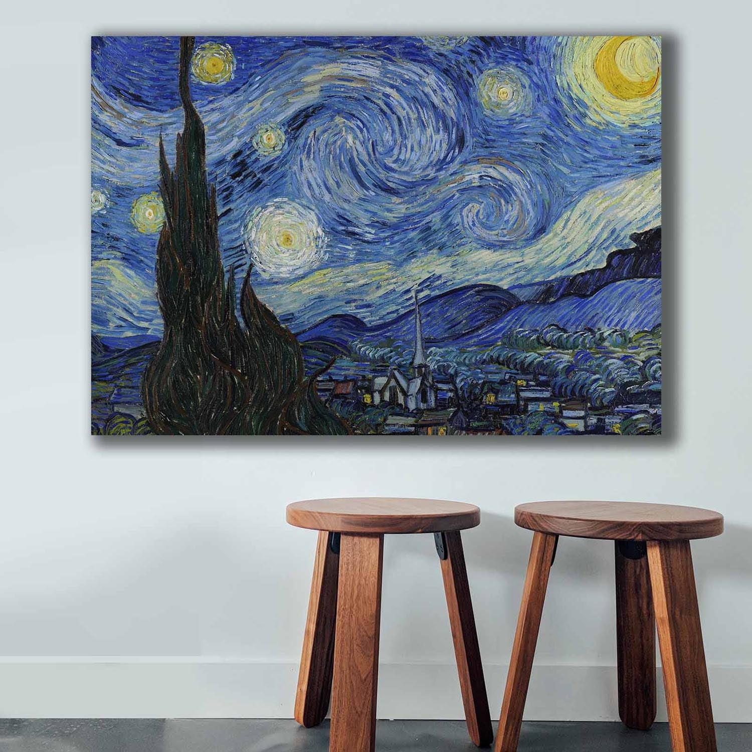 70100VANGOGH074 in Mehrfarbig präsentiert im Onlineshop von KAQTU Design AG. Bild ist von Wallity