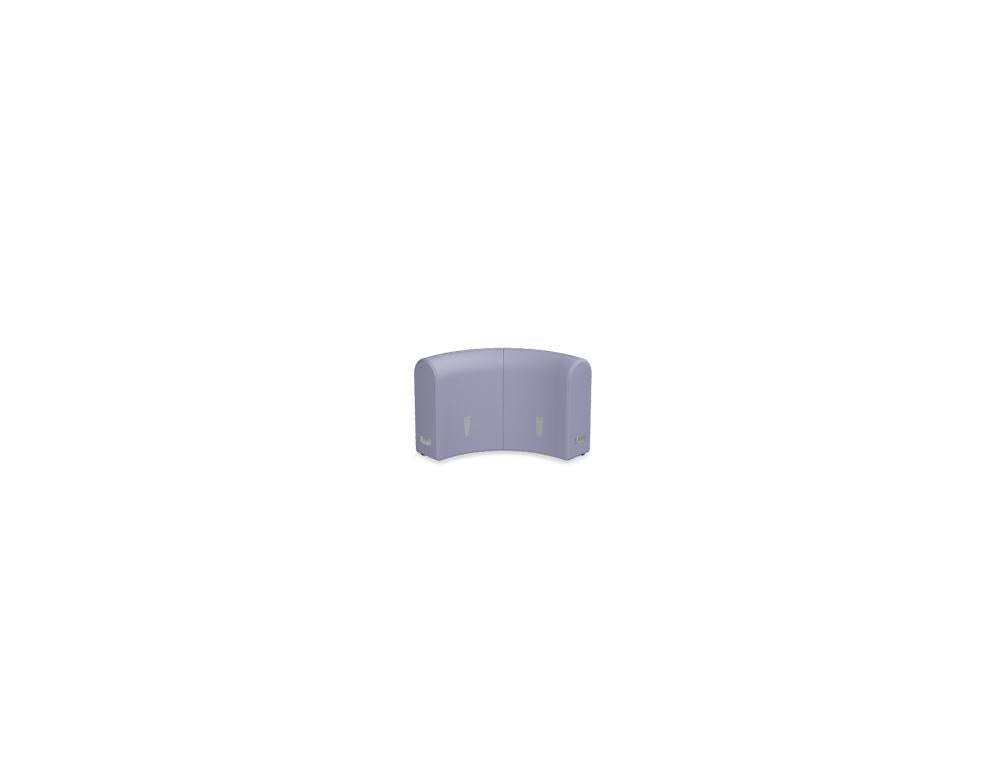 Artiko AT06 - Sofa in Grau präsentiert im Onlineshop von KAQTU Design AG. Modulares Sofa ist von Mdd