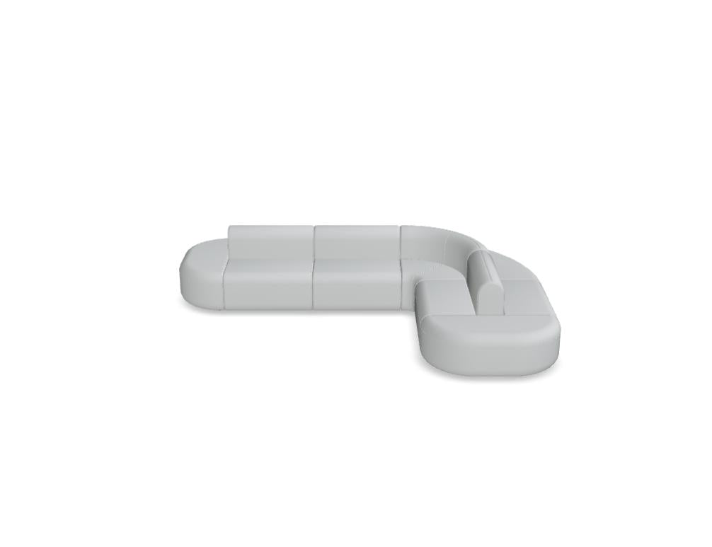 Artiko AT09 - doppelseitiges Sofa in Vanille präsentiert im Onlineshop von KAQTU Design AG. Sofa ist von Mdd