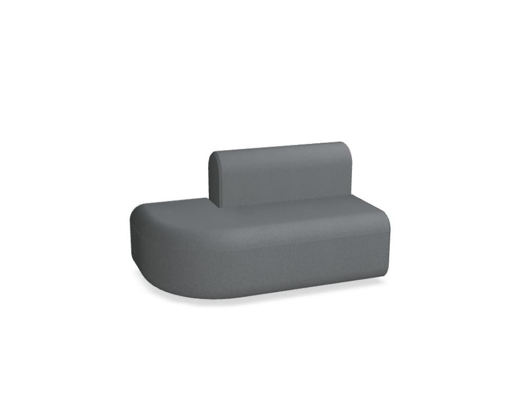 Artiko AT102L - Sofa in Vanille präsentiert im Onlineshop von KAQTU Design AG. Modulares Sofa ist von Mdd