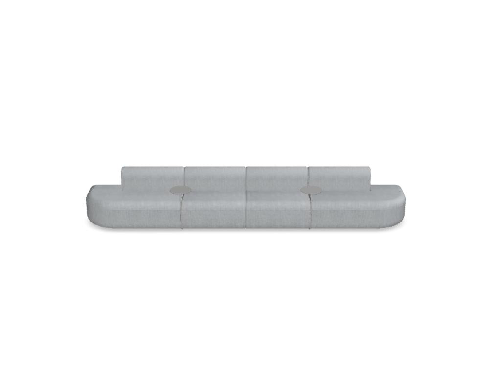 Artiko AT15 - Sofa in Vanille präsentiert im Onlineshop von KAQTU Design AG. 5er Sofa ist von Mdd