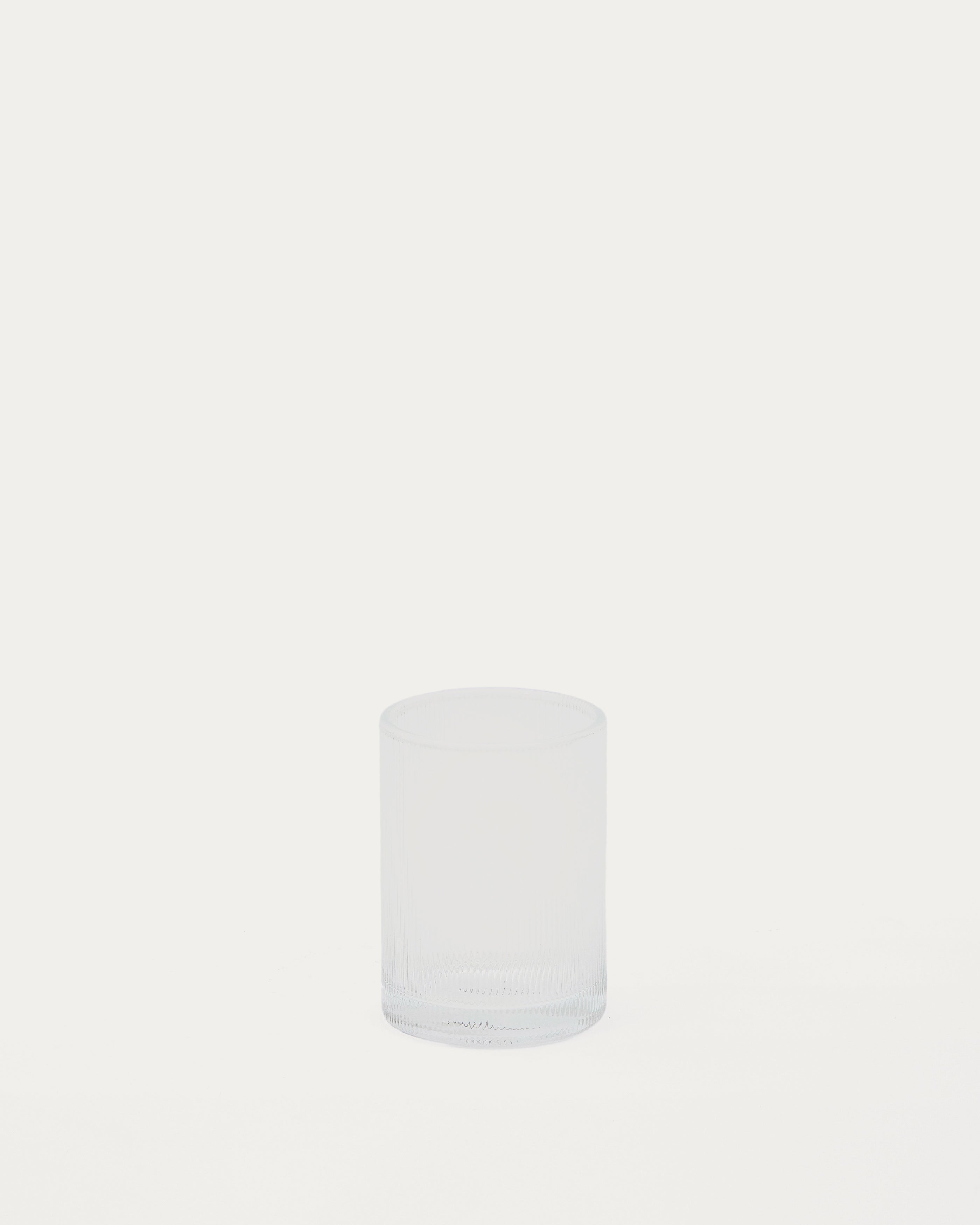 Zahnbürstenhalter Arlem aus transparentem Glas in Transparent präsentiert im Onlineshop von KAQTU Design AG. Zahnbürstenhalter ist von Kave Home