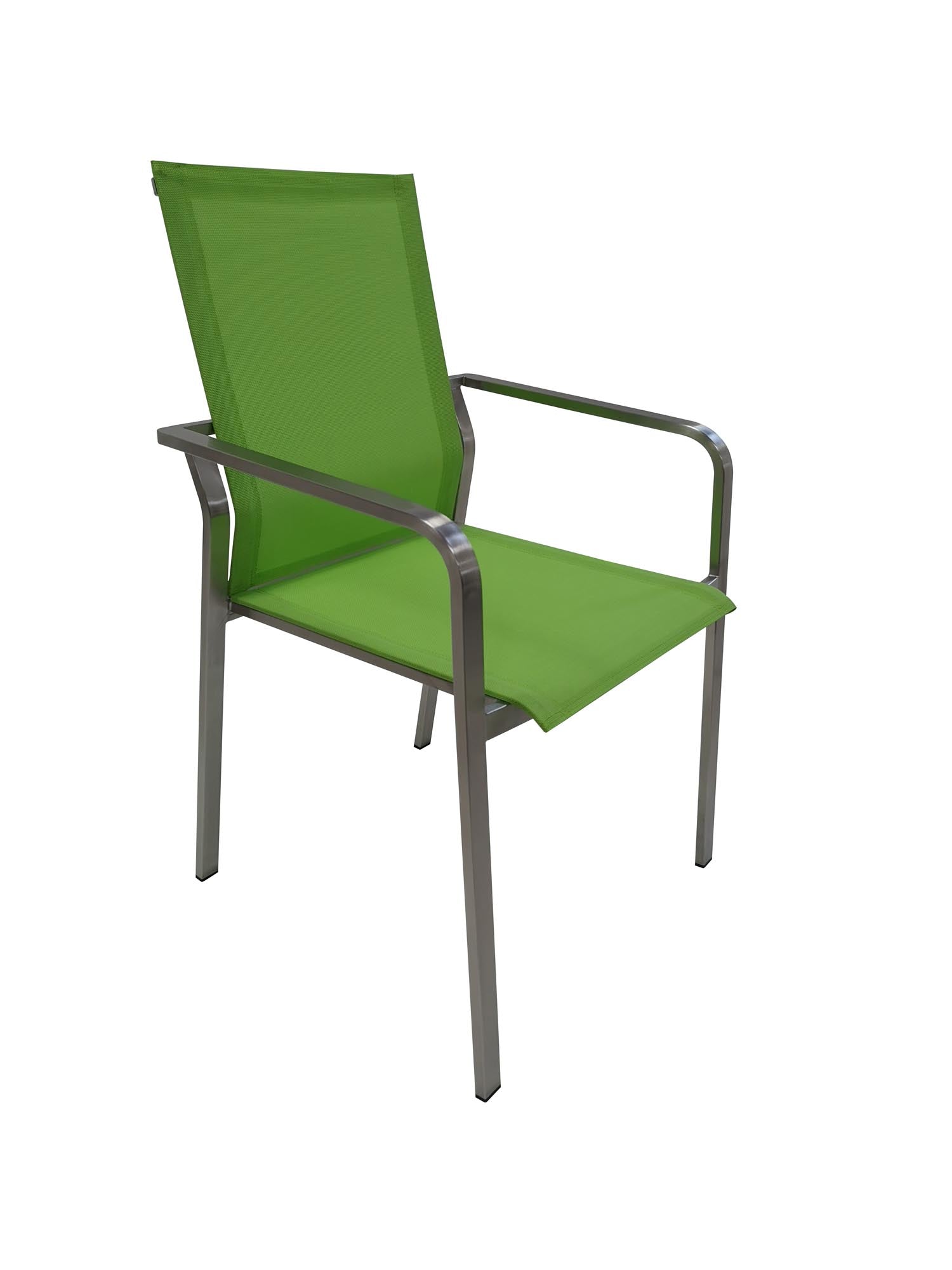 Gartenstuhl Venedig grün in  präsentiert im Onlineshop von KAQTU Design AG. Gartenstuhl ist von Be Garden