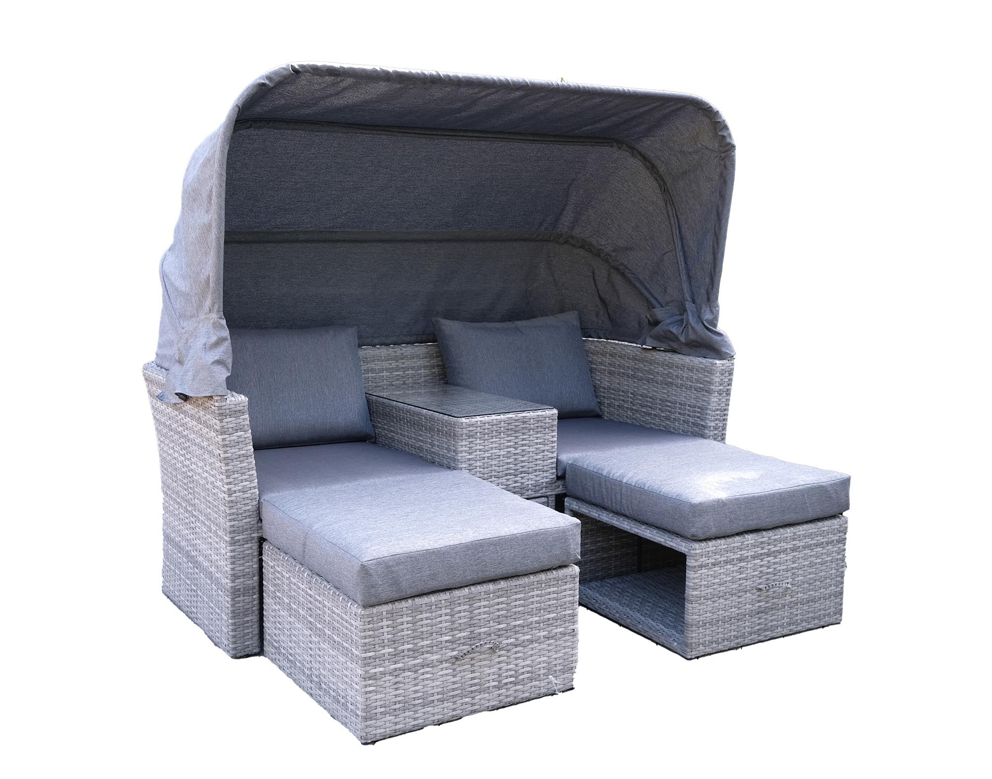 Strandkorb Rügen in  präsentiert im Onlineshop von KAQTU Design AG. Lounge Sofa ist von Be Garden