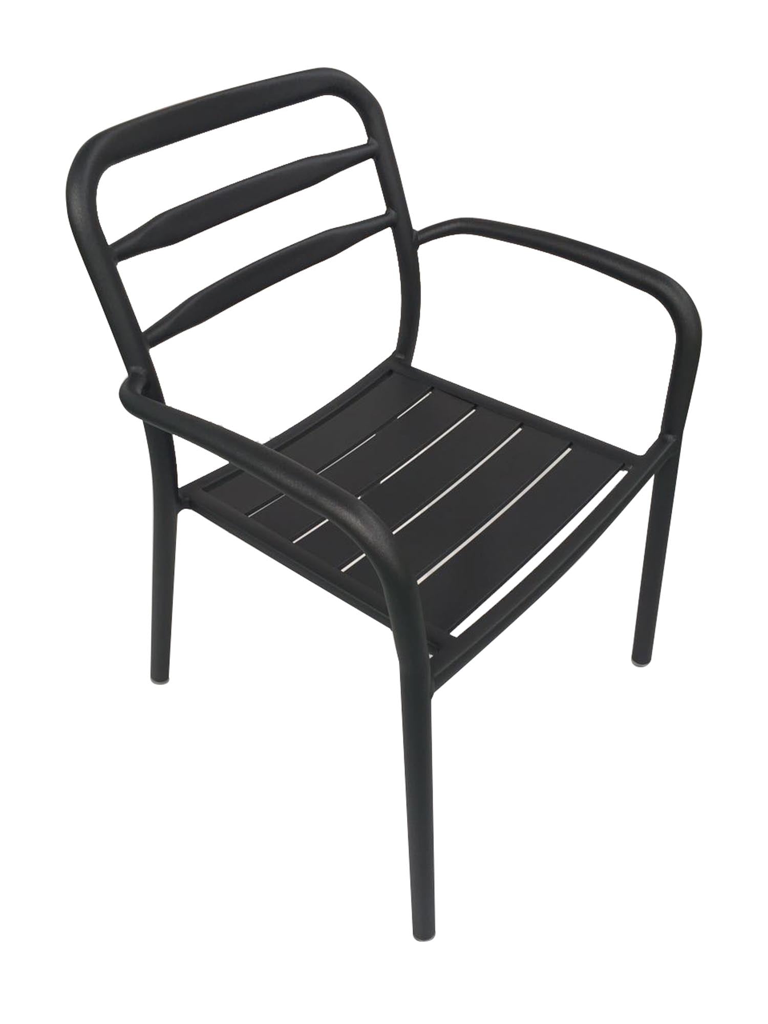 Eleganter Gartenstuhl AluStar Anais von Be Garden, ideal für entspannte Stunden im Freien, vereint modernes Design mit robustem Aluminium.