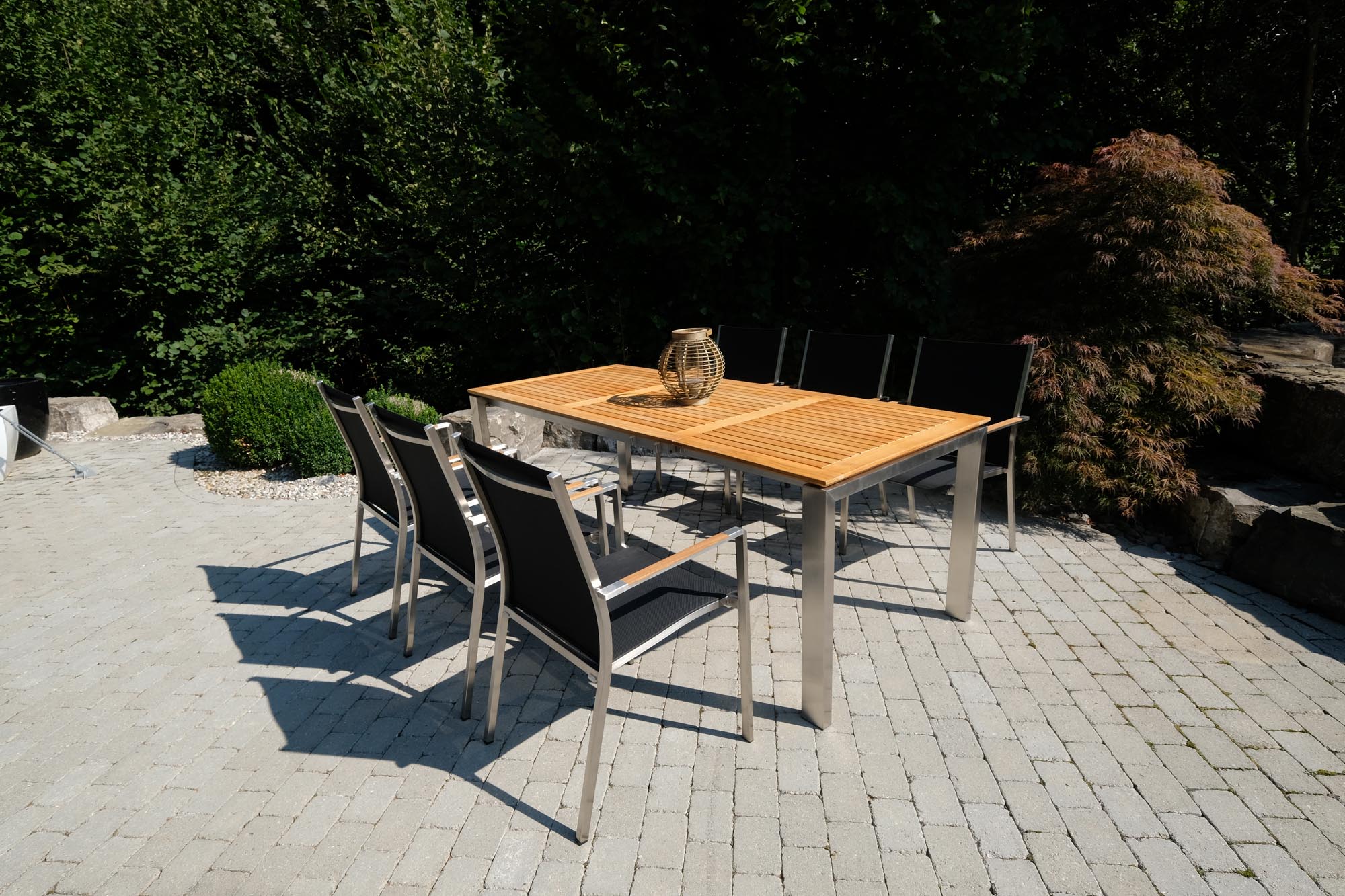 Teaktisch Portofino in Teak präsentiert im Onlineshop von KAQTU Design AG. Gartentisch ist von Be Garden