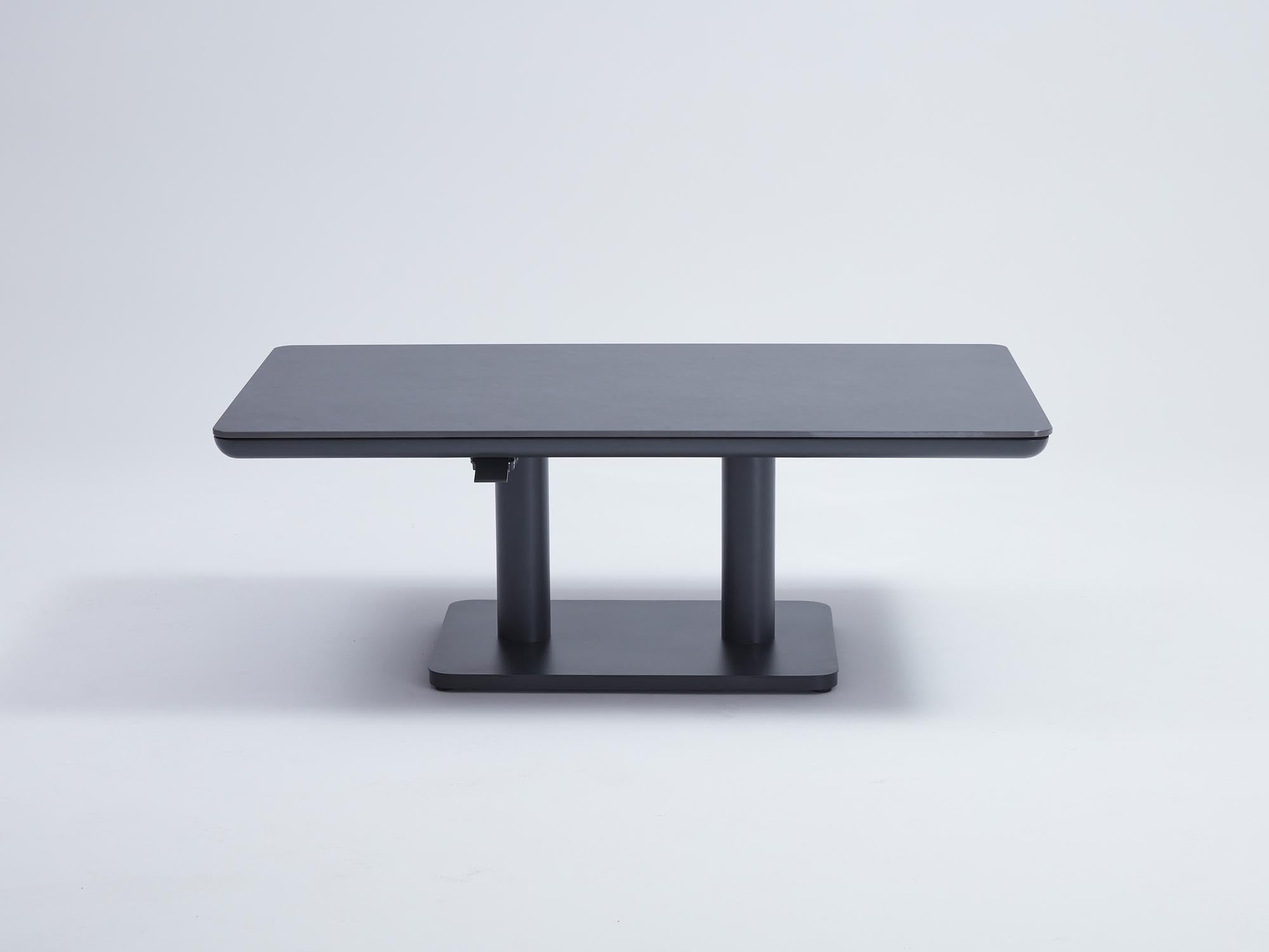 Moderner Couchtisch Aline von Be Garden, höhenverstellbar, 140x80x51/72 cm, perfekt für Garten und Terrasse, stilvoll und funktional.