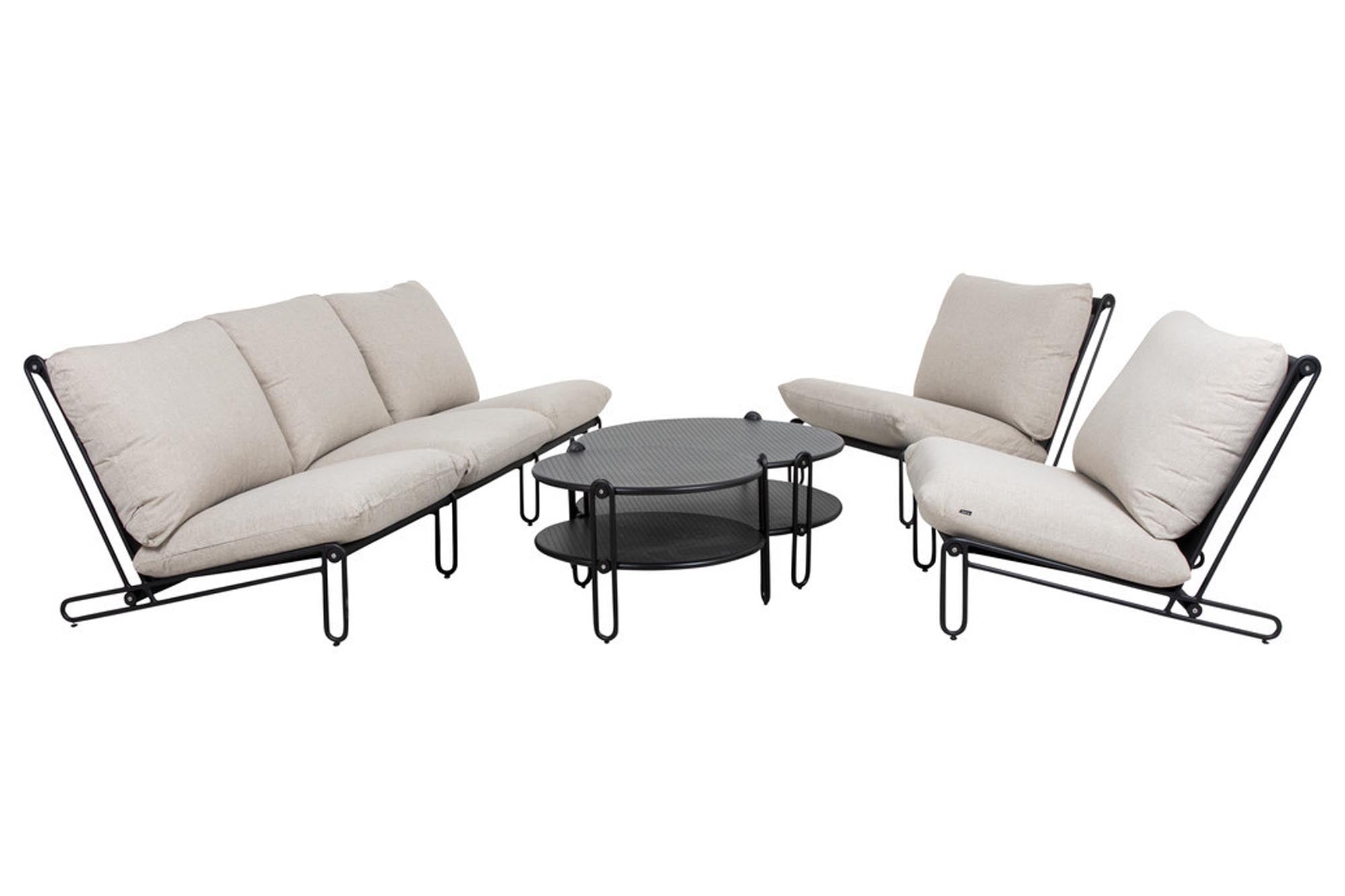 Blixt Lounger von Be Garden: Eleganter Outdoor-Sessel, perfekt für gemütliche Momente im Freien, ob im Garten oder auf dem Balkon.