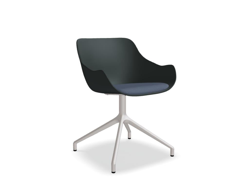 Baltic Remix BL3P19 - Stuhl Drehbasis in Beige präsentiert im Onlineshop von KAQTU Design AG. Drehstuhl ist von Mdd