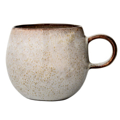 Mug Sandrine, naturel, faïence