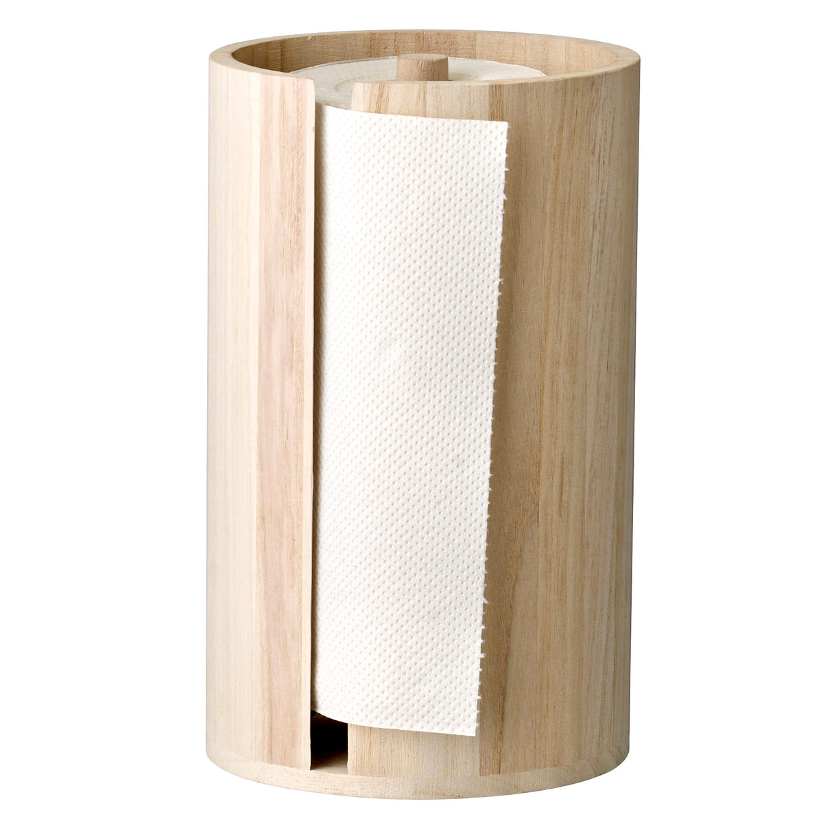 Celian Küchenrollenständer, Natur, Paulownia in Nature präsentiert im Onlineshop von KAQTU Design AG. Papierrollenhalter ist von Bloomingville
