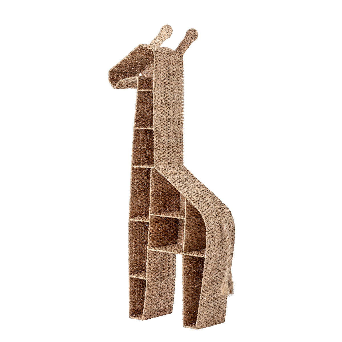Kalu Bücherregal, Natur, Bankuan-Gras in Nature präsentiert im Onlineshop von KAQTU Design AG. Standregal ist von Bloomingville Mini