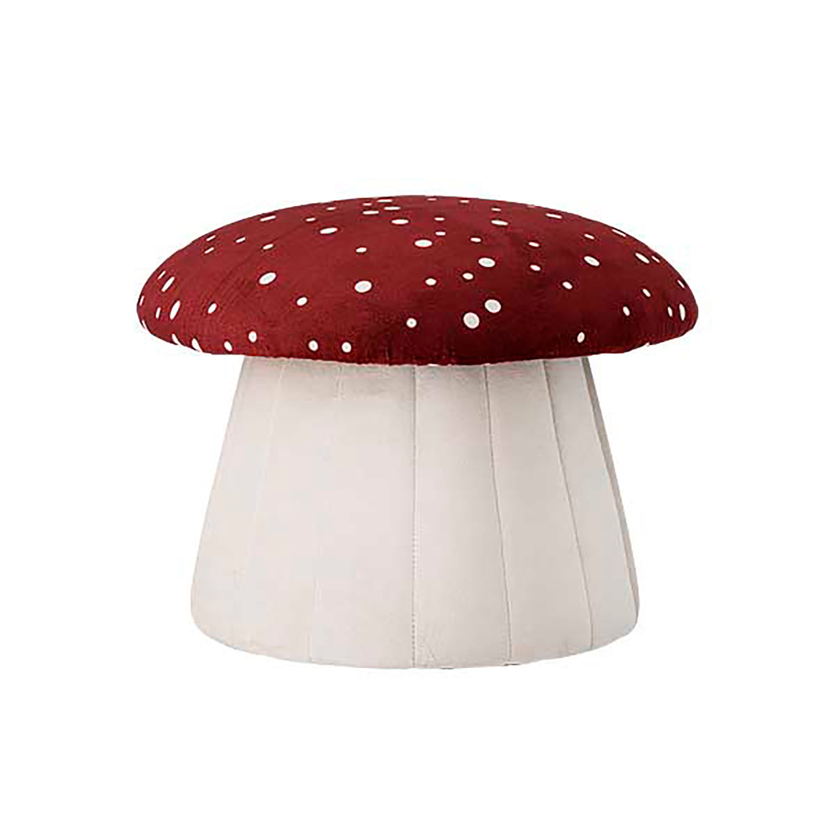 Lue Pouf, Rot, Polyester in Red präsentiert im Onlineshop von KAQTU Design AG. Pouf ist von Bloomingville Mini