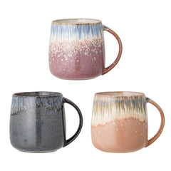 Cloe mug, blue, stoneware
