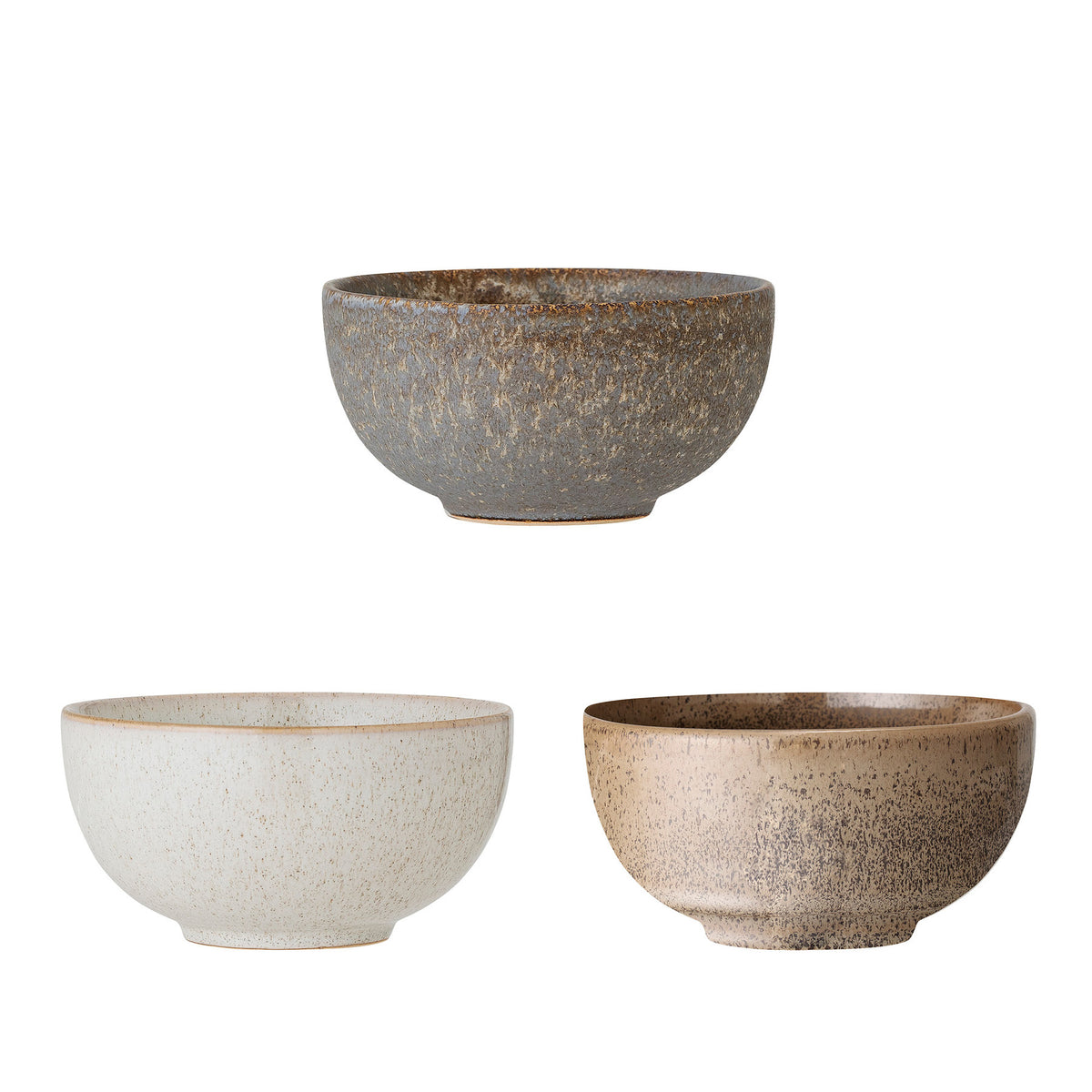 Addison Schale, Grau, Steingut in Grey präsentiert im Onlineshop von KAQTU Design AG. Schale ist von Bloomingville