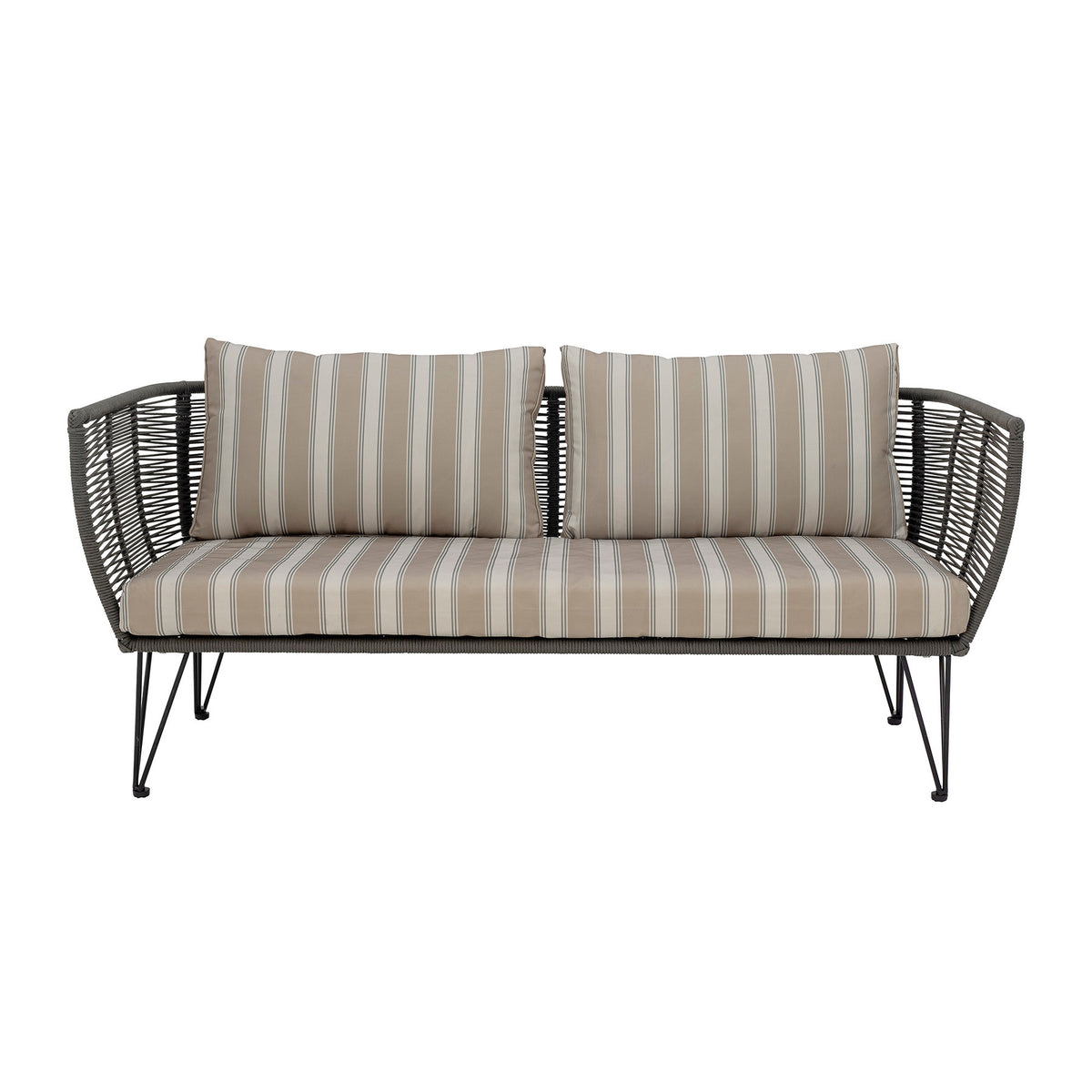 Mundo Sofa, Grün, Metall in Grün präsentiert im Onlineshop von KAQTU Design AG. Lounge Sofa ist von Bloomingville