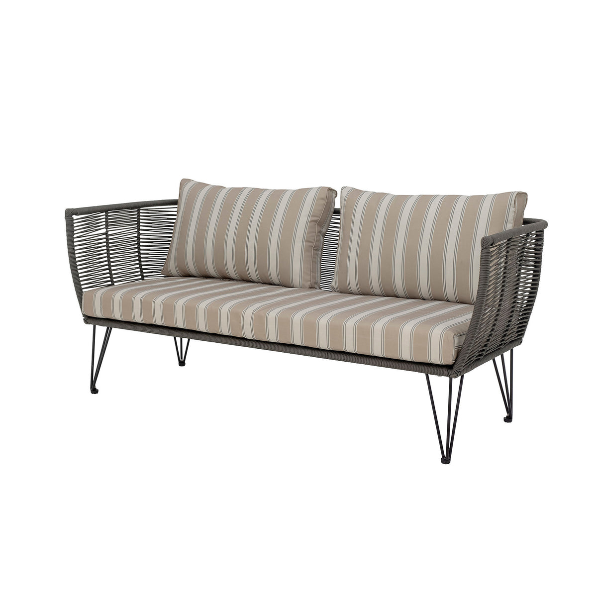 Mundo Sofa, Grün, Metall in Grün präsentiert im Onlineshop von KAQTU Design AG. Lounge Sofa ist von Bloomingville