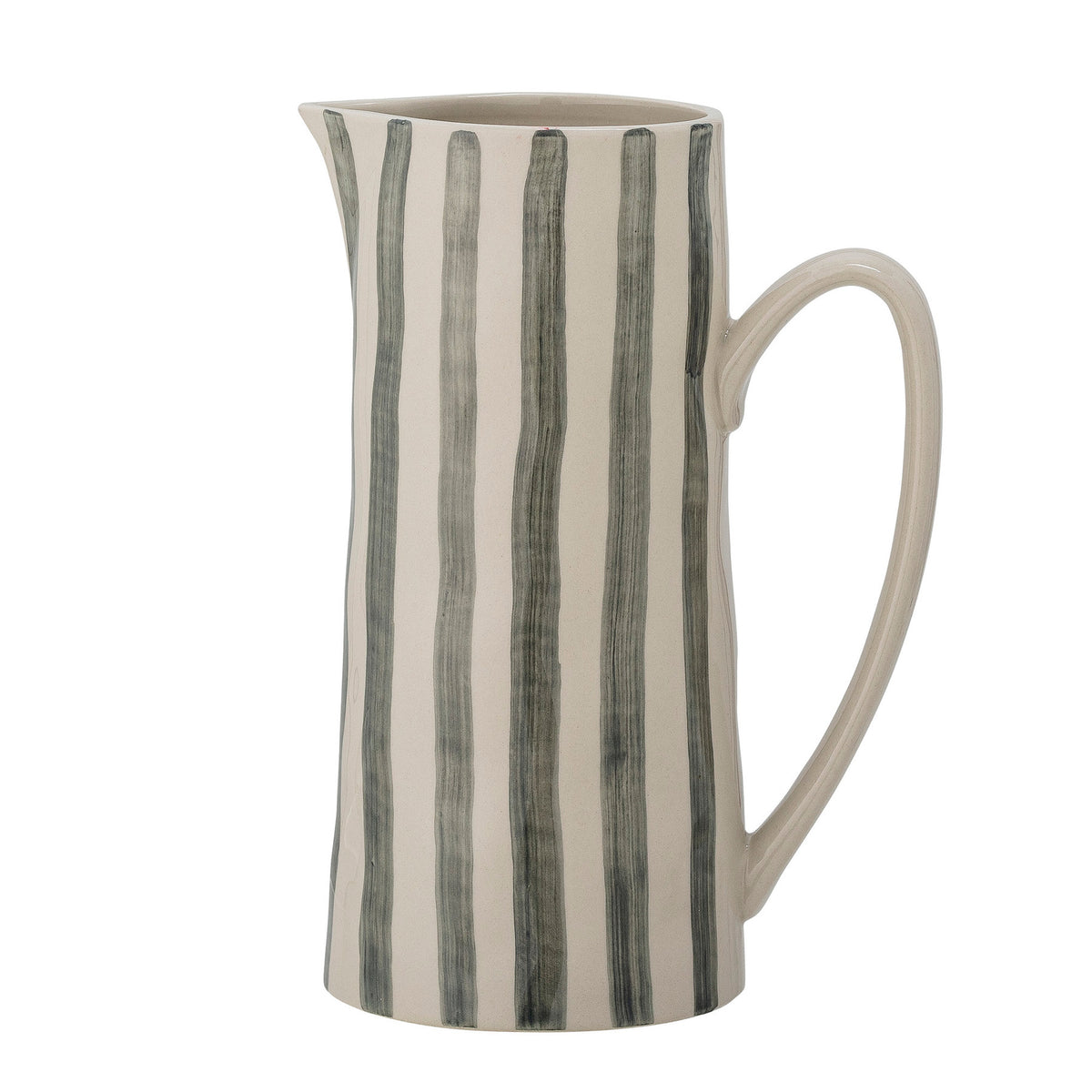 Begonia Krug, Grün, Steingut in Green präsentiert im Onlineshop von KAQTU Design AG. Kanne ist von Creative Collection