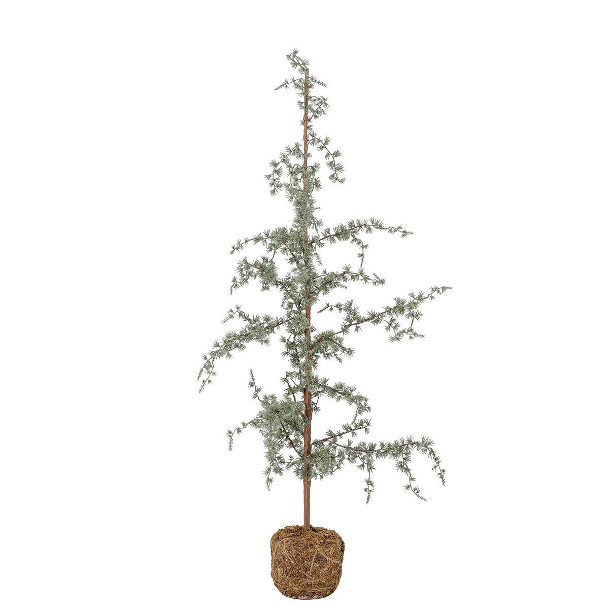 Vita Deko-Baum in Grün aus Polyethylen und Moos, Kunstgegenstand von Bloomingville