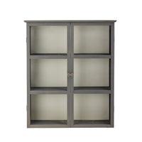 Tone cabinet, green, fir wood