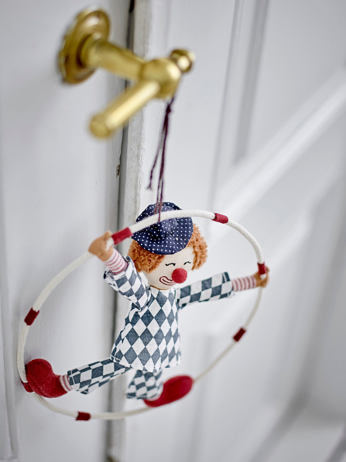 Alfredo Mobile, Blau, Baumwolle in Blue präsentiert im Onlineshop von KAQTU Design AG. Objekte Kids ist von Bloomingville Mini