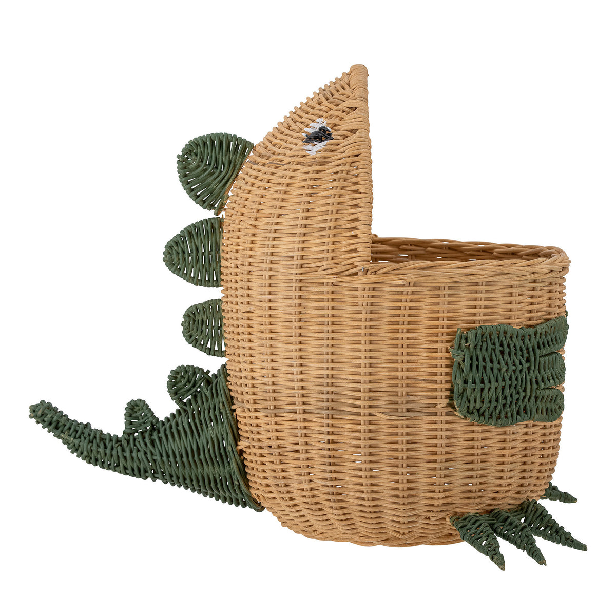 Eddi Korb, Natur, Rattan in Nature präsentiert im Onlineshop von KAQTU Design AG. Aufbewährungskörbe ist von Bloomingville Mini