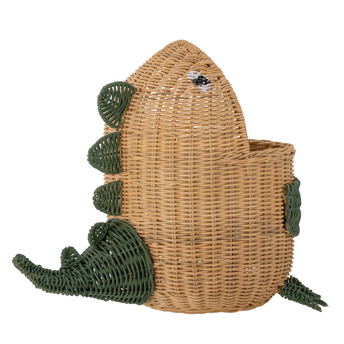 Eddi Korb, Natur, Rattan in Nature präsentiert im Onlineshop von KAQTU Design AG. Aufbewährungskörbe ist von Bloomingville Mini