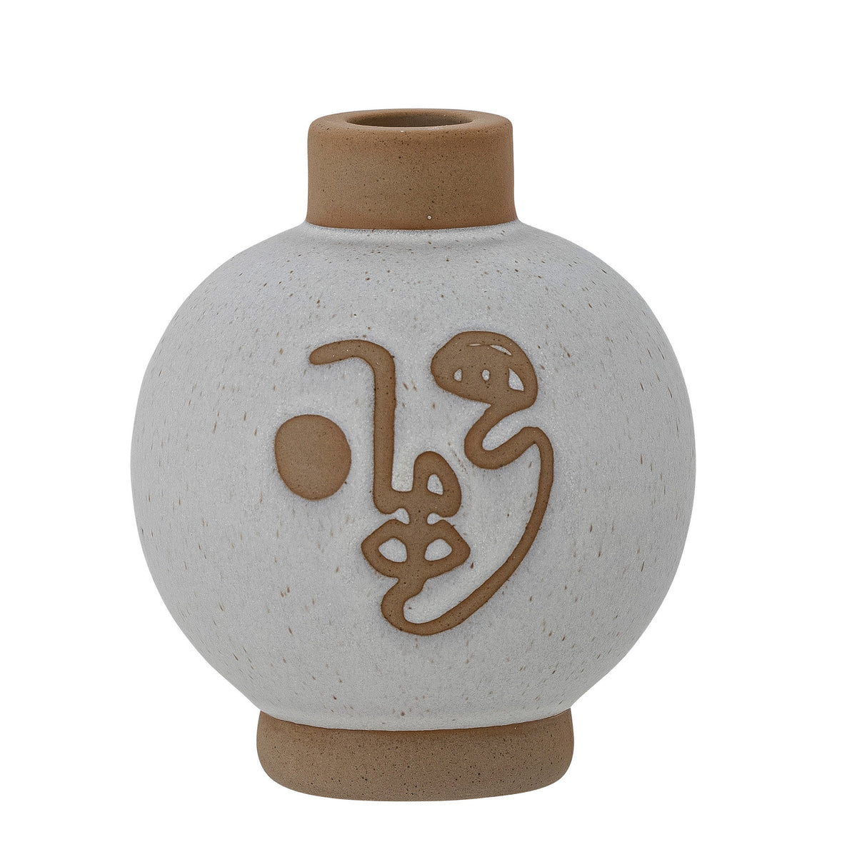 Jilian Kerzenständer, Weiá, Steingut in White präsentiert im Onlineshop von KAQTU Design AG. Kerzenständer ist von Bloomingville