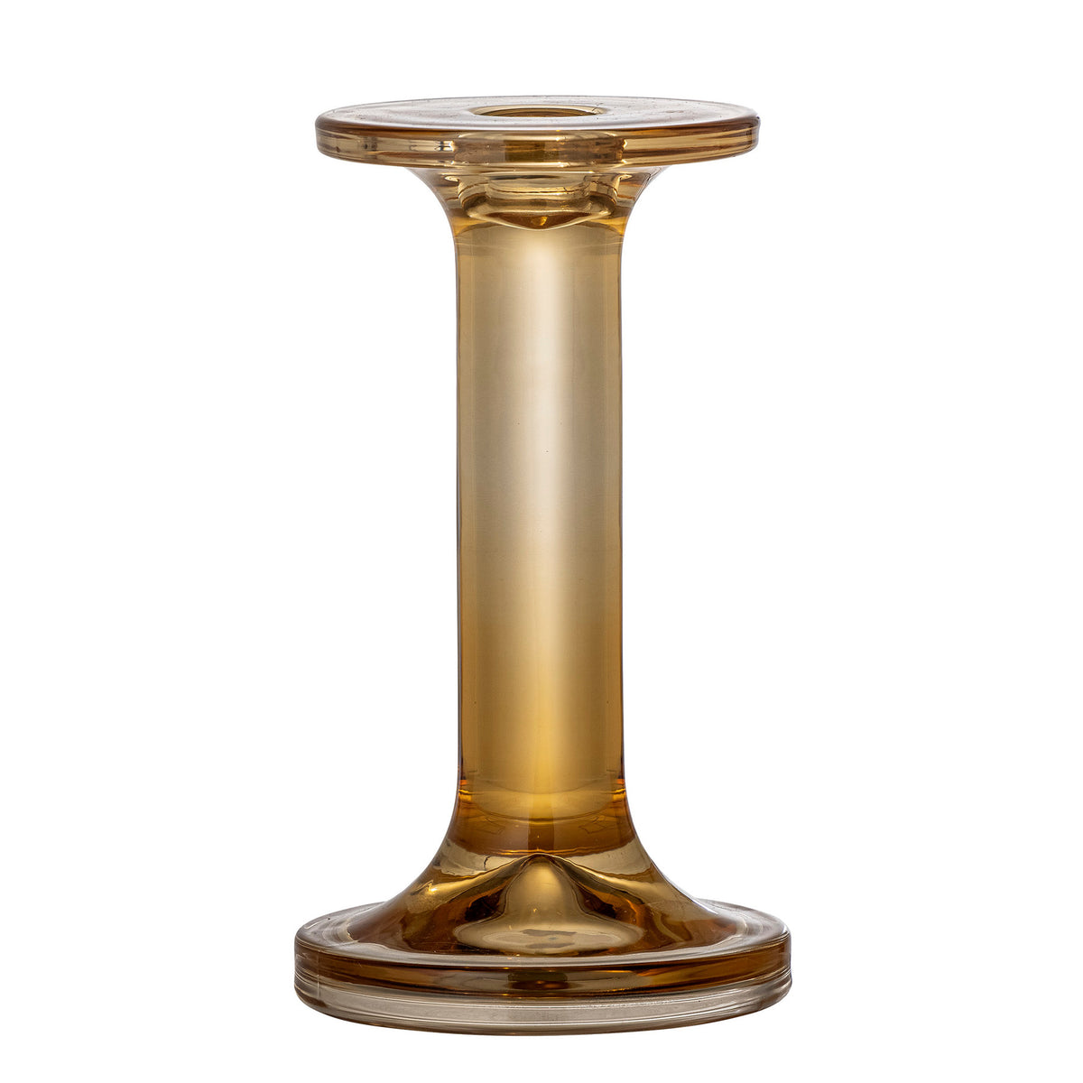 Jamey Kerzenständer, Braun, Glas in Brown präsentiert im Onlineshop von KAQTU Design AG. Kerzenständer ist von Bloomingville