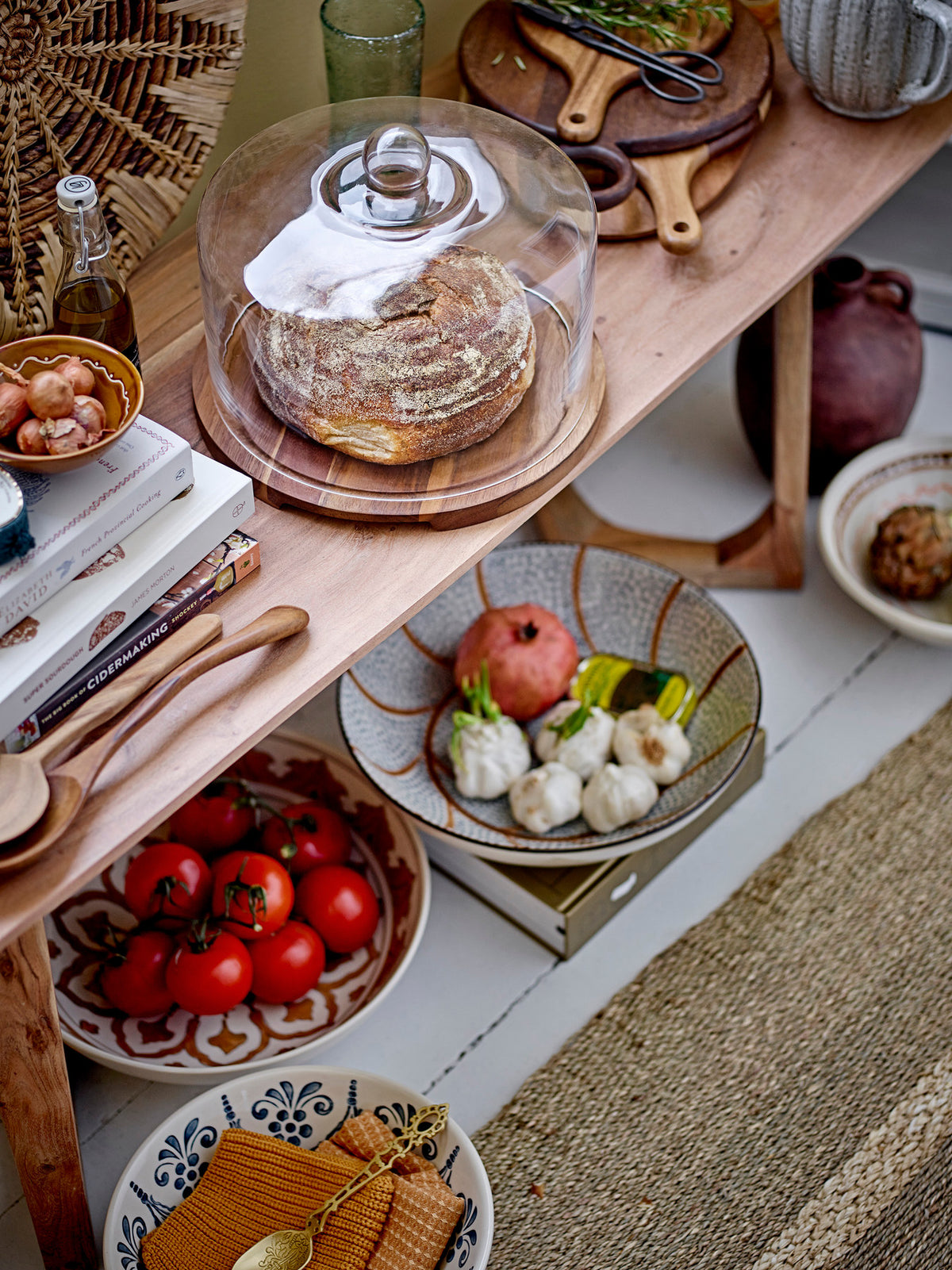 Heikki Schale, Braun, Steingut in Brown präsentiert im Onlineshop von KAQTU Design AG. Schale ist von Bloomingville