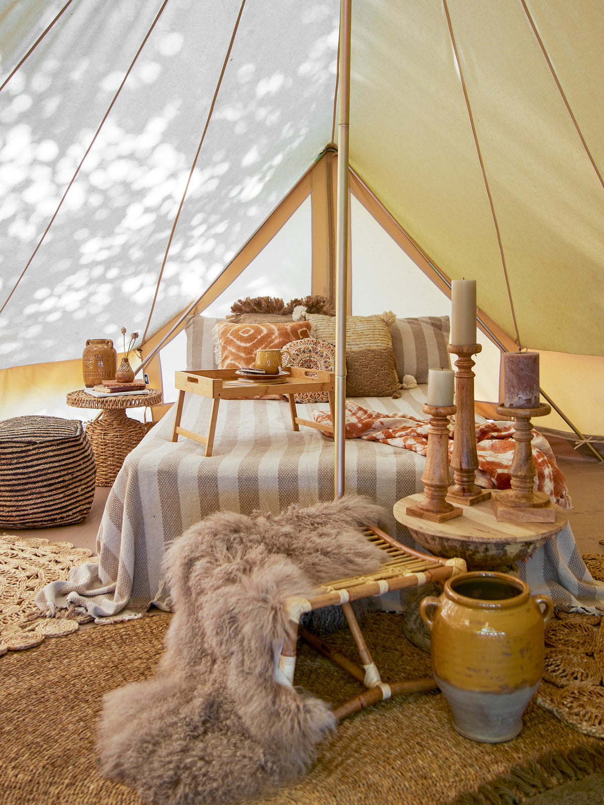 Noore Sockel, Natur, Mango in Nature präsentiert im Onlineshop von KAQTU Design AG. Podest ist von Bloomingville