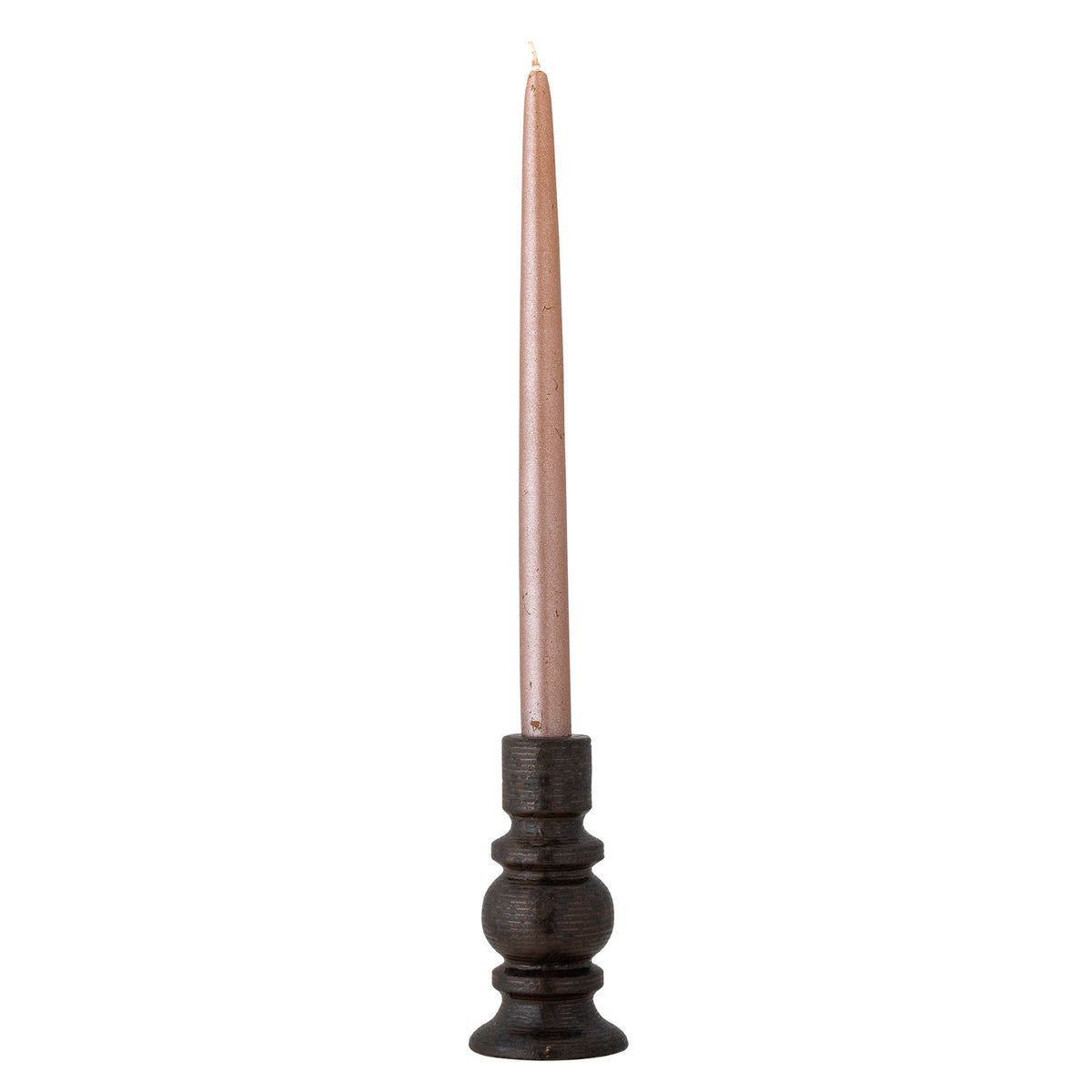 Hui Kerzenständer, Schwarz, Steingut in Black präsentiert im Onlineshop von KAQTU Design AG. Kerzenständer ist von Bloomingville
