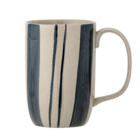 Mug Allium, bleu, faïence