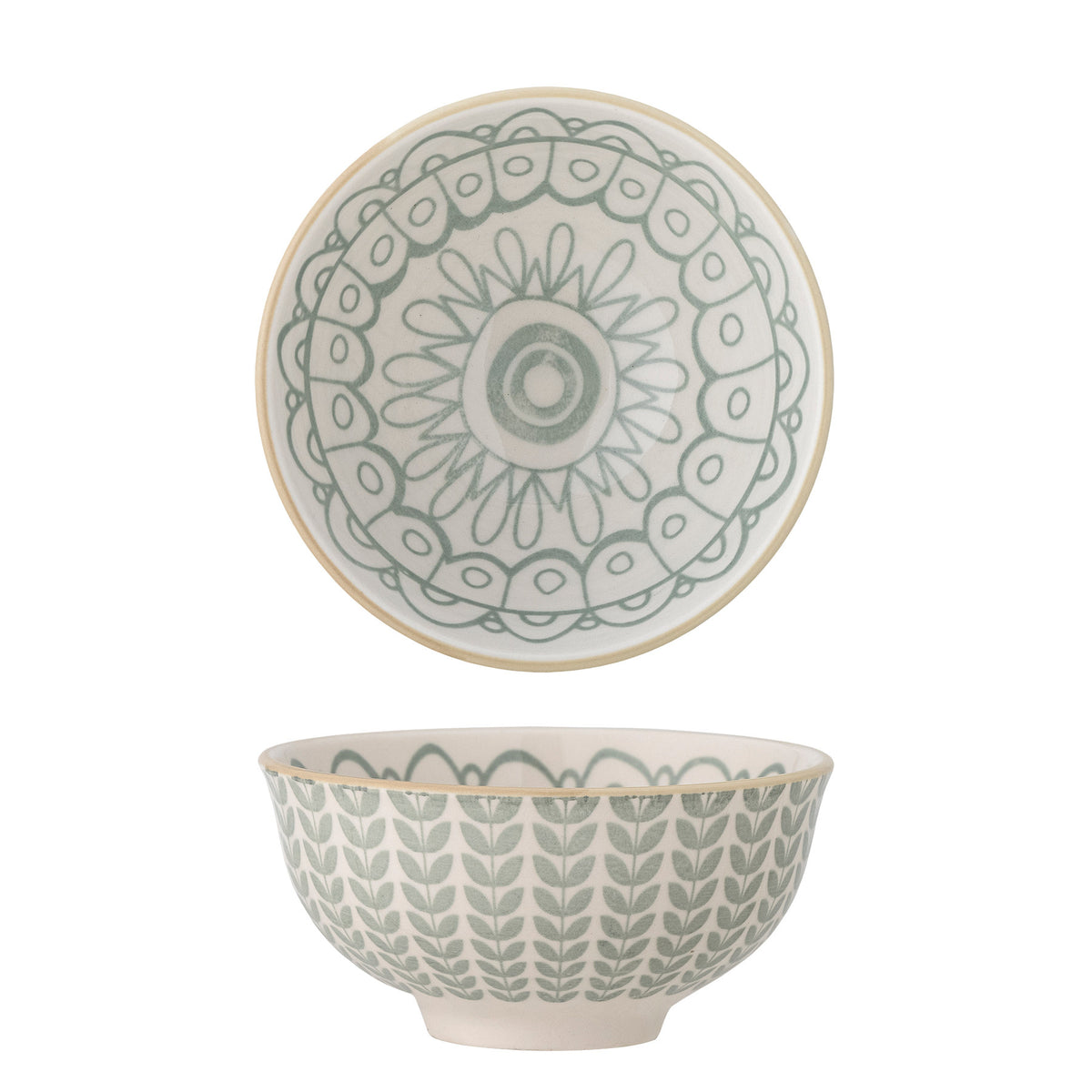 Maple Schale, Blue, Steingut in Blue präsentiert im Onlineshop von KAQTU Design AG. Schalen ist von Creative Collection