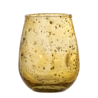 Henrike tealight holder, <tc>Braun</tc>, Glass
