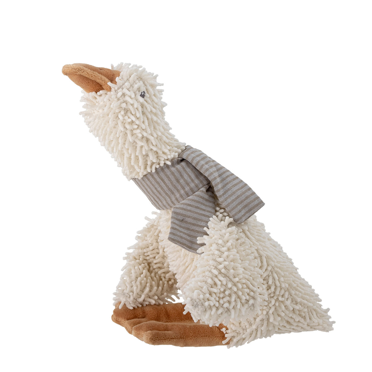 Gaspard Soft Toy, Weiá, Polyester in White präsentiert im Onlineshop von KAQTU Design AG. Plüschtier Kids ist von Bloomingville Mini