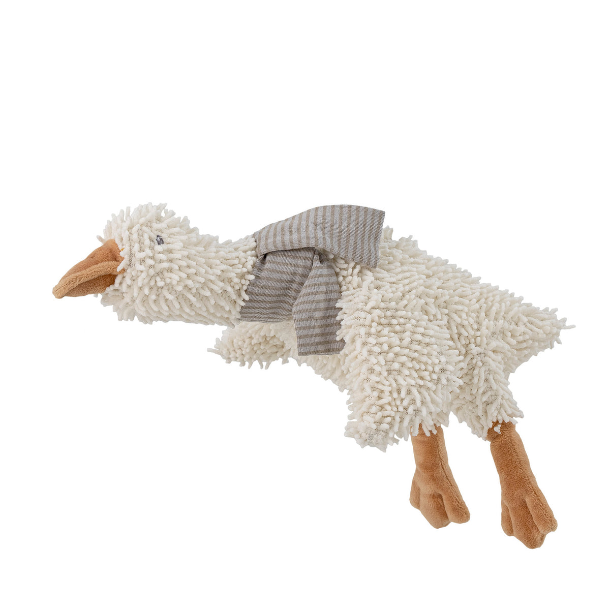 Gaspard Soft Toy, Weiá, Polyester in White präsentiert im Onlineshop von KAQTU Design AG. Plüschtier Kids ist von Bloomingville Mini