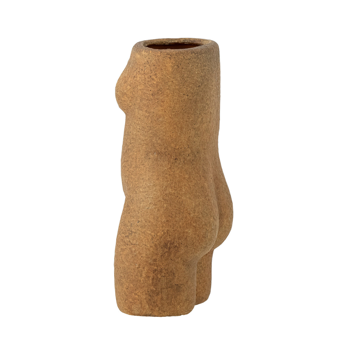 Emeli Deko-Vase, Braun, Terrakotta in Brown präsentiert im Onlineshop von KAQTU Design AG. Vase ist von Bloomingville