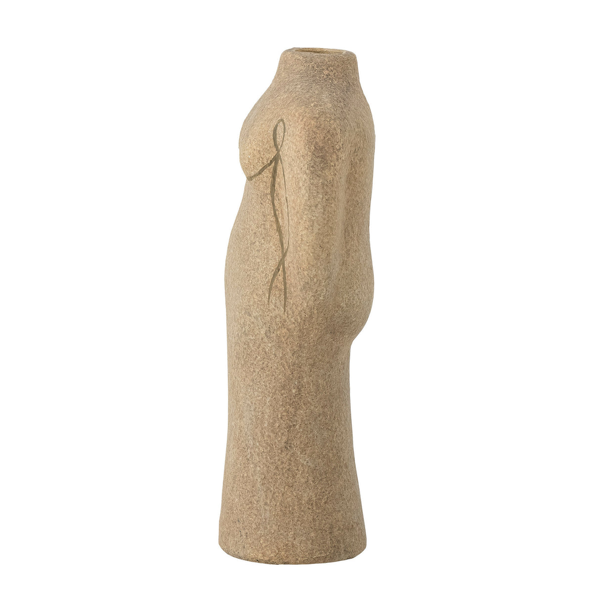 Lulu Deko-Vase, Braun, Terrakotta in Brown präsentiert im Onlineshop von KAQTU Design AG. Vase ist von Bloomingville