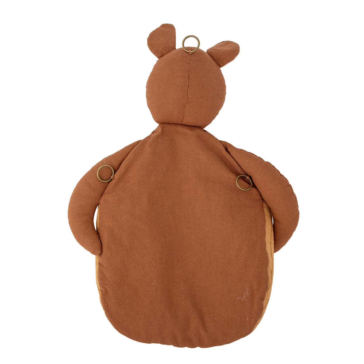 Toto Wandkorb, Braun, Leinen in Brown präsentiert im Onlineshop von KAQTU Design AG. Aufbewahrungskorb ist von Bloomingville Mini
