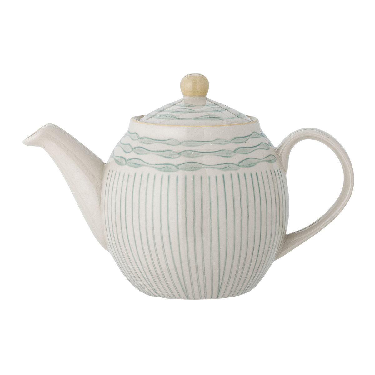 Maple Teekanne, Blue, Steingut in Blue präsentiert im Onlineshop von KAQTU Design AG. Teekrüge ist von Creative Collection