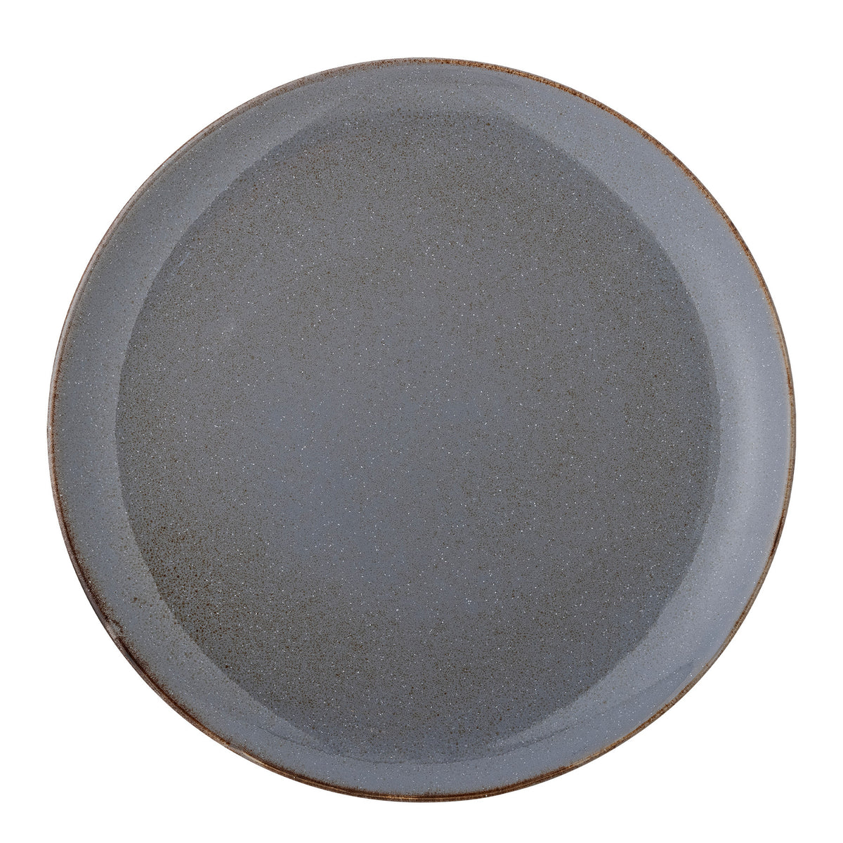 Sandrine Teller, Grau, Steingut in Grey präsentiert im Onlineshop von KAQTU Design AG. Teller ist von Bloomingville