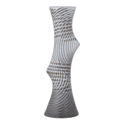 Raheem vase, gray, stoneware