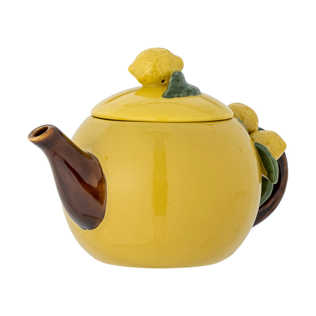 Limone Teekanne, Gelb, Steingut in Yellow präsentiert im Onlineshop von KAQTU Design AG. Teekrüge ist von Creative Collection