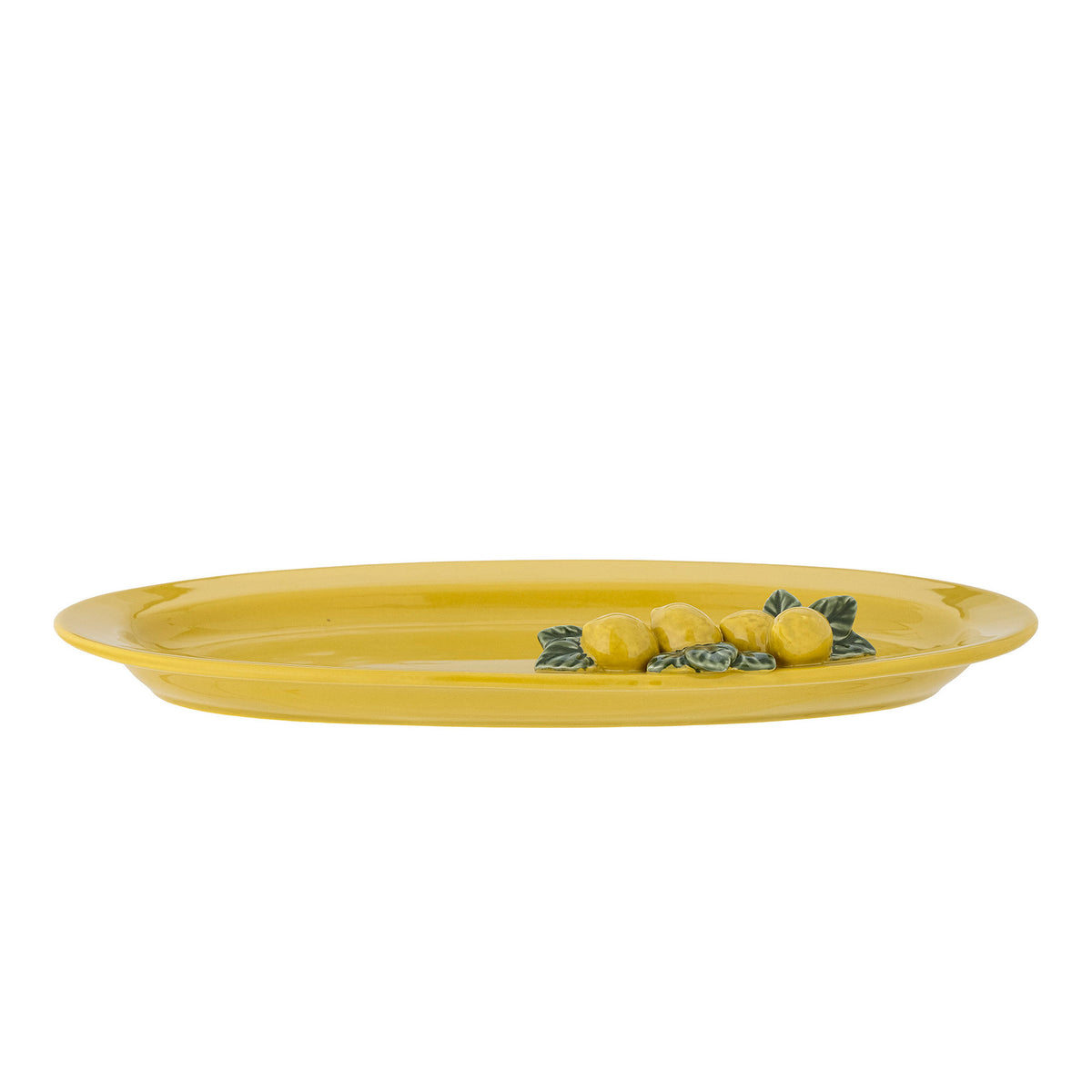 Limone Servierplatte, Gelb, Steingut in Yellow präsentiert im Onlineshop von KAQTU Design AG. Servierplatten ist von Creative Collection