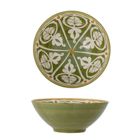 Ciotola Heikki, verde, terracotta