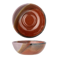Ciotola Paula, viola, terracotta