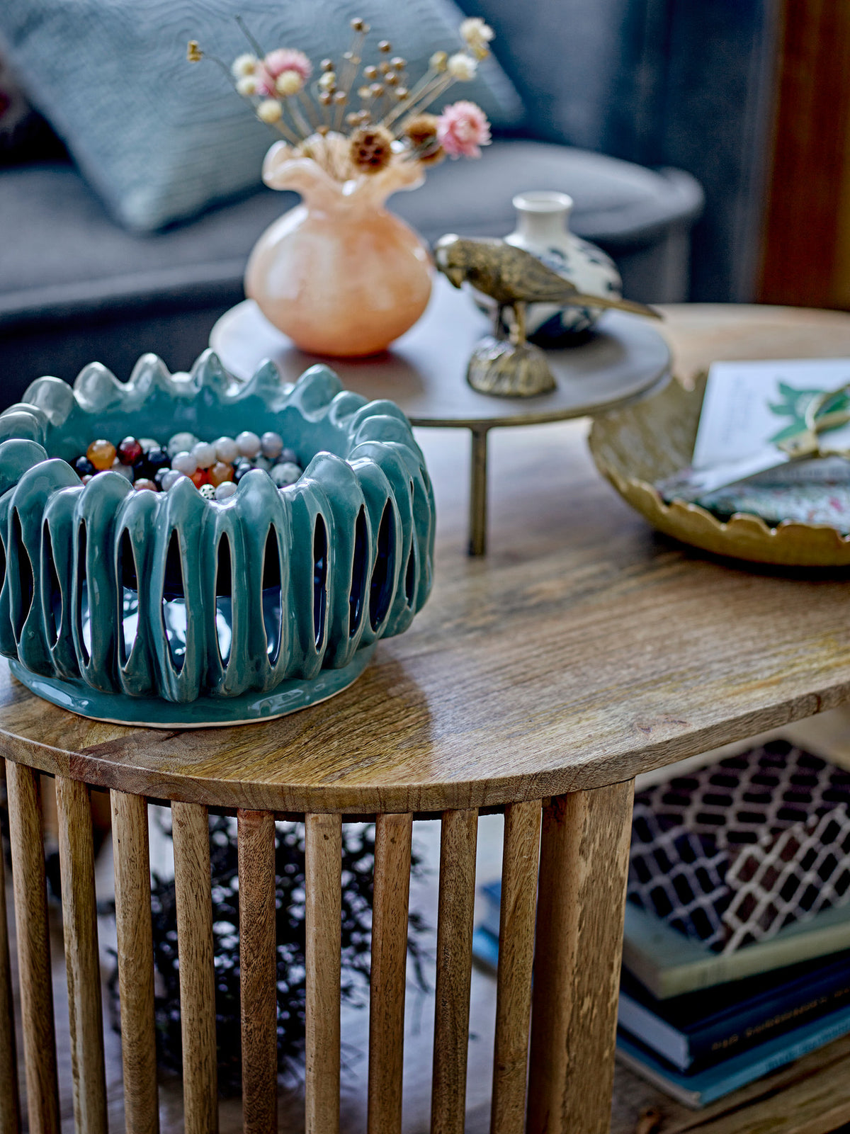 Mavel Blumentopf, Grün, Steingut in Green präsentiert im Onlineshop von KAQTU Design AG. Blumentopf ist von Creative Collection