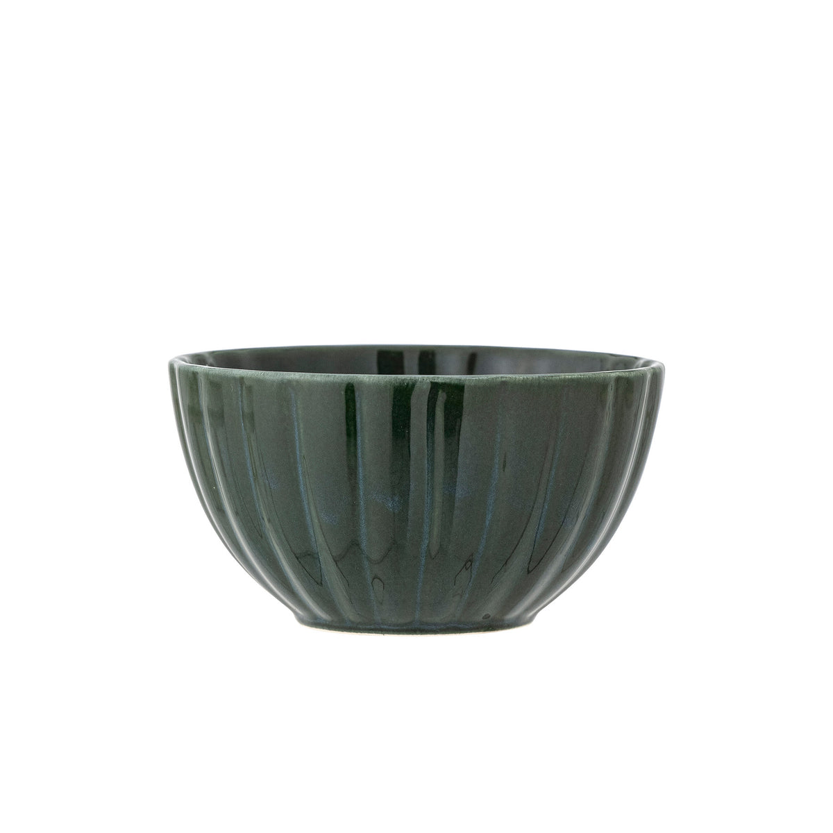 Latina Schale, Grün, Steingut in Dunkelgrün präsentiert im Onlineshop von KAQTU Design AG. Schale ist von Bloomingville